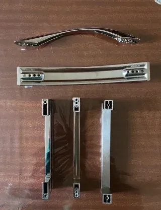 Set maniglie acciaio per mobili-cucine-armadi