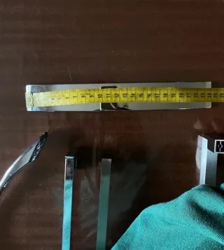 Set maniglie acciaio per mobili-cucine-armadi