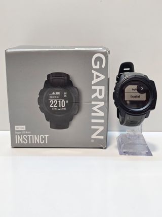 RELOJ DEPORTIVO GARMIN INSTICT + CARGADOR + CAJA