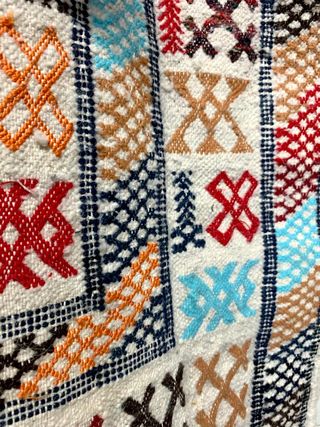 Alfombra. Vintage. Hecha a Mano. Calidad.