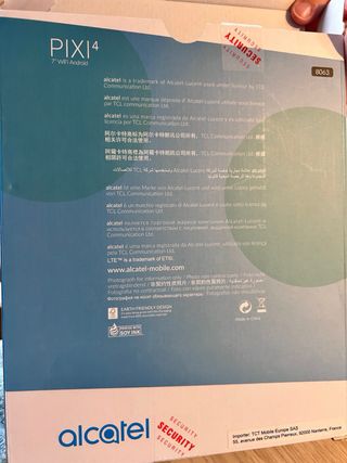 Tablet Alcatel Pixi 4 7’’ WiFi Blanca