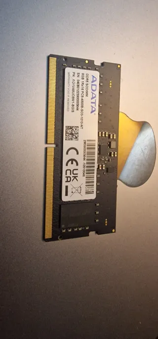 Memoria RAM DDR5 ADATA 8GB 4800MHz SODIMM