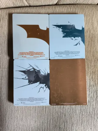 Trilogia Il Cavaliere Oscuro 4K UHD Blu-ray Steelbook