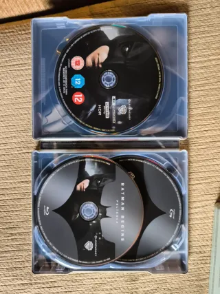 Trilogia Il Cavaliere Oscuro 4K UHD Blu-ray Steelbook