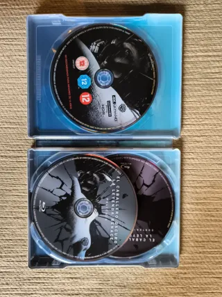 Trilogia Il Cavaliere Oscuro 4K UHD Blu-ray Steelbook