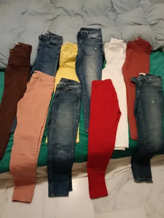 Lote 10 Pantalones Vaqueros