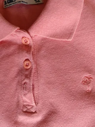 Polo niña manga corta Z Girls Talla 12