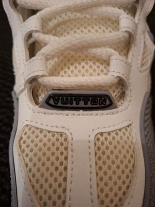 Scarpe Louis Vuitton Uomo Grigio Bianco