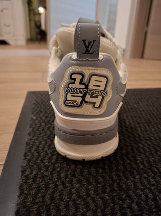 Scarpe Louis Vuitton Uomo Grigio Bianco