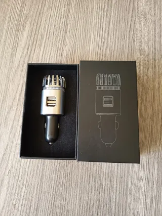 Purificador Coche 2 Puertos USB