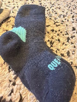 Calcetines técnicos niño azules y gris 23/26