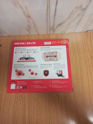 Router Mercusys AX1500 Wi-Fi 6 MR60X