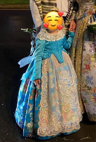 Traje de Fallera Niña Completo