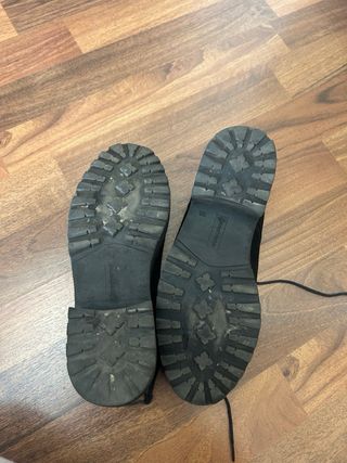 Mocasines negros plataforma