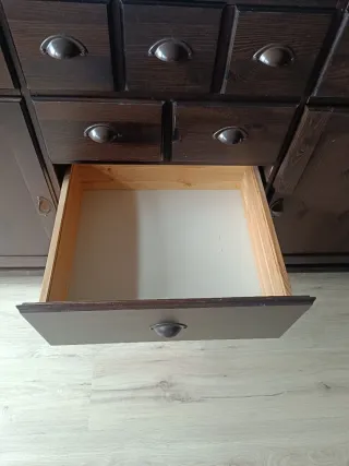 Mueble de salón de madera