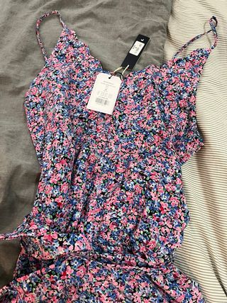 Mono Largo Verano Mujer Flores Nuevo