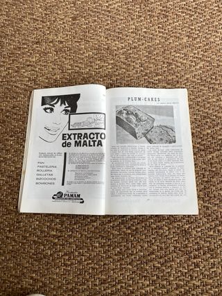 Antigua revista Confiteria Española 1965