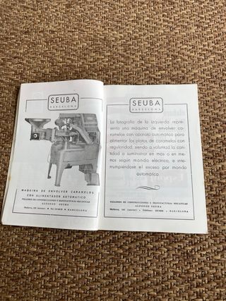 Antigua revista Confiteria Española 1965