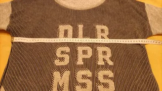 Sudadera Dolores Promesas rayas