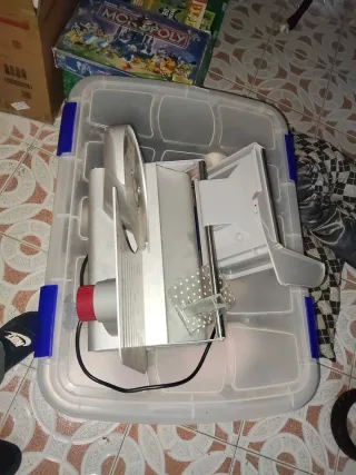 Cortadora de fiambre eléctrica