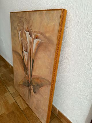 Cuadro de flores Calla Lilies