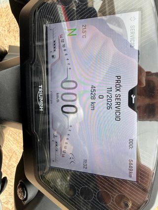 TRIUMPH Street Triple 765 RS Roja/Negra