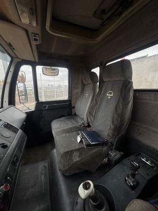 Man 18.264 Basculante con grúa HIAB