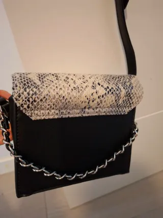 Bolso Maria Mare estampado piel serpiente