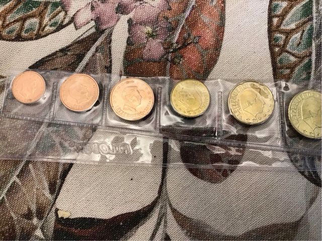 Tira Monedas Euro Luxemburgo 2005 SC