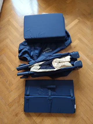 Cuna de viaje Nurse azul marino
