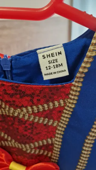 Disfraz Blancanieves bebé 12-18 meses