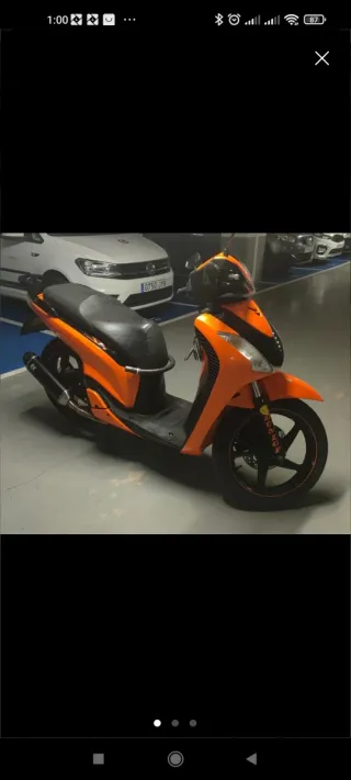 Honda SH 125i Naranja