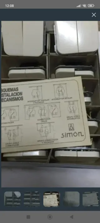 Interruptor Doble Simon Serie 31