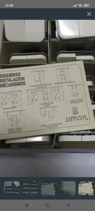 Interruptor Doble Simon Serie 31