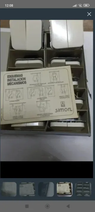 Interruptor Doble Simon Serie 31