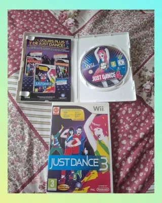 Juego Wii Just Dance 3 y 4