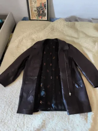 Chaqueta de cuero Giorgio Sappini hombre