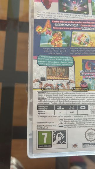 Kirby Star Allies Nintendo Switch Precintado