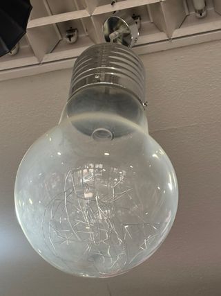 Lámpara Colgante Bombilla Gigante