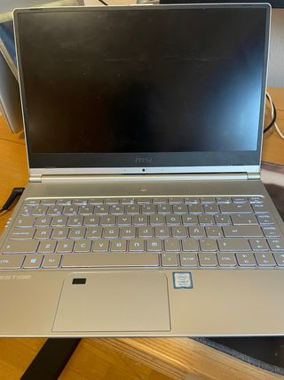 Portátil MSI MS-14B1 Plata