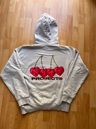 Sudadera Nude Project Cerezas Beige
