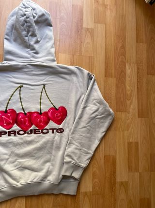 Sudadera Nude Project Cerezas Beige