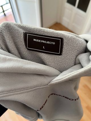 Sudadera Nude Project Cerezas Beige