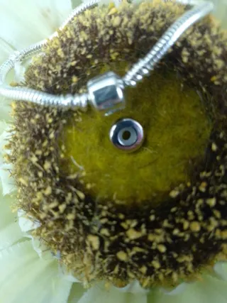 Separador pulsera plata y amarillo