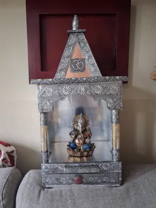 Templo Hindú Ganesha Plata,lo compré por 120 euros
