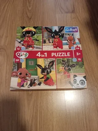Puzzle 4 en 1 Bing Trefl