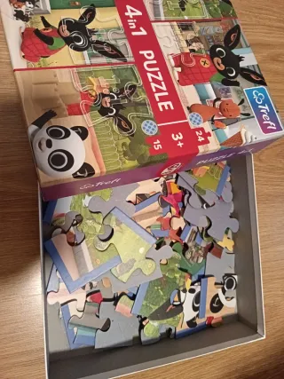 Puzzle 4 en 1 Bing Trefl
