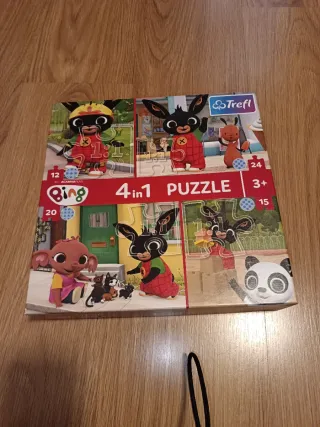 Puzzle 4 en 1 Bing Trefl