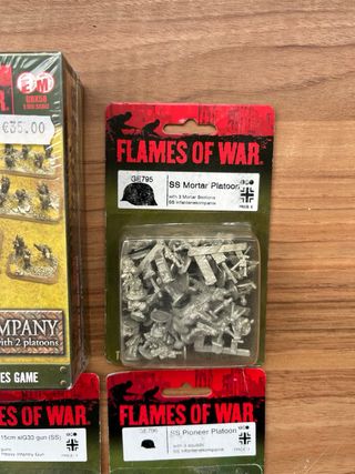 Flames of War SS sealed material early mid army