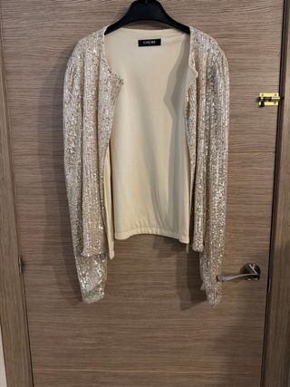 Chaqueta fiesta lentejuelas